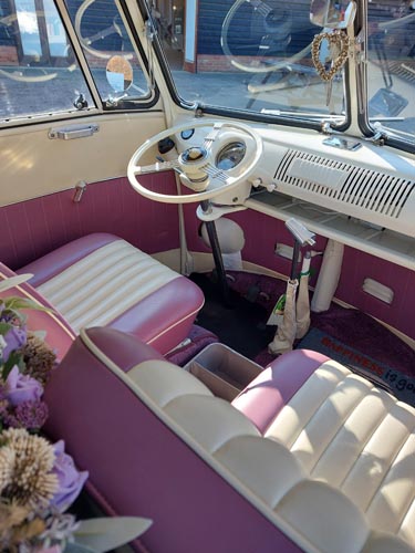 wedding campervan hire lucky penny weddings
